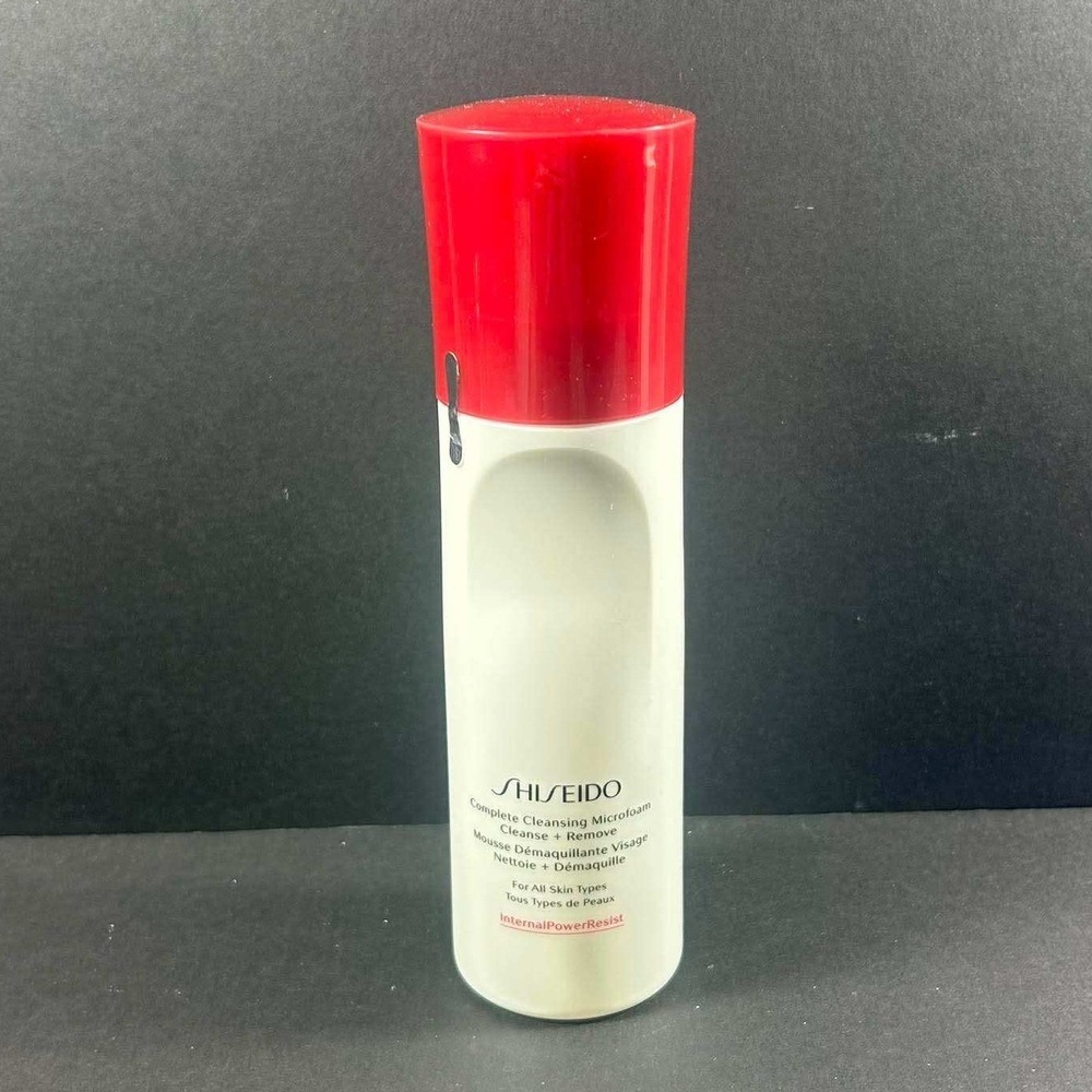 Shiseido Complete Cleansing Microfoam White Red InternalPowerResist Unisex 180ml